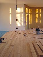 Peter Heel, B�den verlegen